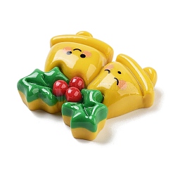 Christmas Theme Resin Cabochons&nbsp;CRES-U002-01B