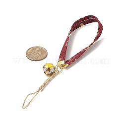 Polyester Cord Wrist Mobile Straps&nbsp;HJEW-JM00875