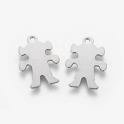 Tarnish Resistant 201 Stainless Steel Pendants&nbsp;STAS-L233-030P