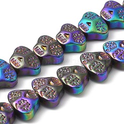 Electroplate Glass Beads Strands&nbsp;EGLA-F158-M-A