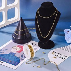 DIY Chain Necklace Jewelry Kits&nbsp;DIY-TA0011-48