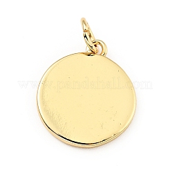 Brass Enamel Pendants&nbsp;KK-G416-38G-03