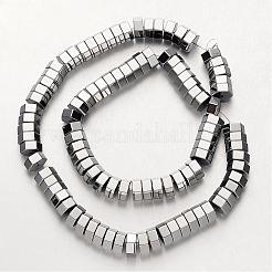 Electroplate Non-magnetic Synthetic Hematite Bead Strands&nbsp;G-F300-15-01