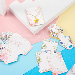 500Pcs 5 Style  Paper Necklace Display Cards&nbsp;DIY-YS0001-27