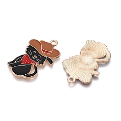 Alloy Enamel Pendants&nbsp;ENAM-T020-43-RS