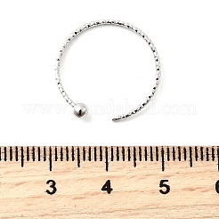 Brass Cuff Ring Settings&nbsp;KK-P337-01P
