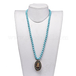 Buddhist Jewelry&nbsp;NJEW-JN02656-03