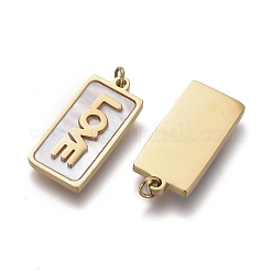 Natural Shell Pendants&nbsp;X-STAS-H100-01G