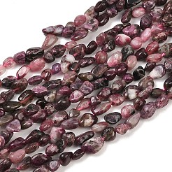 Natural Plum Blossom Tourmaline Beads Strands&nbsp;G-K395-B11-01