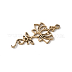 201 Stainless Steel Pendants&nbsp;X-STAS-K298-02G-1