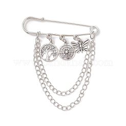 3Pcs Alloy Charms Kilt Pins Brooch&nbsp;JEWB-BR00195