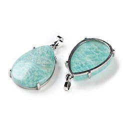 Natural Amazonite Pendants&nbsp;G-U002-01P-B