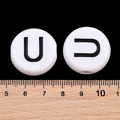 Opaque Acrylic European Beads&nbsp;AC-CBA3BDD-01U