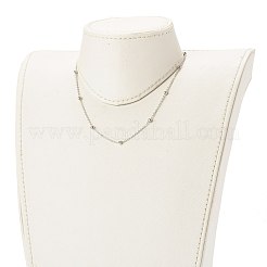 Brass Satellite Chain Necklaces&nbsp;NJEW-JN03558-02