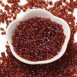 Spray Painted Glass Seed Beads&nbsp;SEED-F005-05A-04