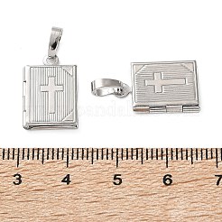Brass Locket Pendants&nbsp;KK-D221-01P