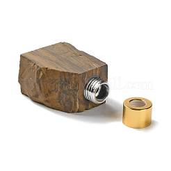 Raw Natural Tiger Eye Perfume Bottle&nbsp;G-B131-03B