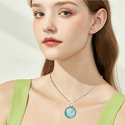 DIY Dome Blank Alloy Pendant Making Kits&nbsp;DIY-SP0001-60C