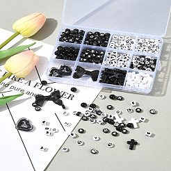 11 Styles Opaque Acrylic Beads&nbsp;SACR-FS0001-42