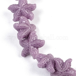 Synthetic Coral Dyed Carved Beads Strands&nbsp;CORA-K009-06A