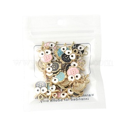 24Pcs 8 Styles Alloy Enamel Pendants&nbsp;ENAM-FS0003-48