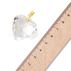 Transparent Glass Pendants&nbsp;PALLOY-JF05262-02