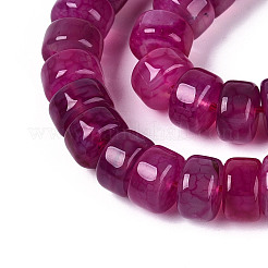 Dyed Natural Agate Beads Strands&nbsp;G-T143-17M