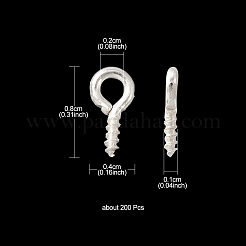 Iron Screw Eye Pin Peg Bails&nbsp;IFIN-YW0001-85S