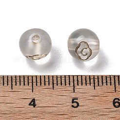 Plating Acrylic Beads&nbsp;OACR-S042-05D