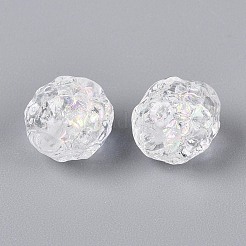 Handmade Foil Glass Beads Strands&nbsp;FOIL-N033-03E