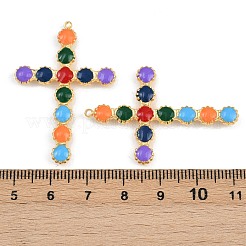 304 Stainless Steel Colorful Enamel Pendants&nbsp;STAS-P410-03G