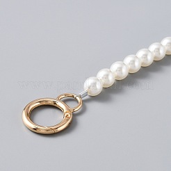 ABS Pearl Beaded Bag Strap&nbsp;PURS-WH0001-26A-G