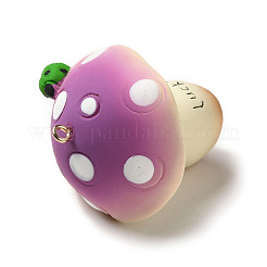 Mushroom Resin Big Pendants&nbsp;LS-CRES-B013-A02