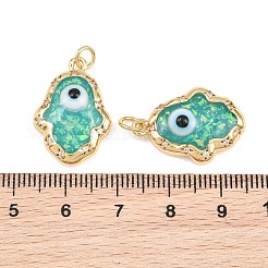 Brass Micro Pave Clear Cubic Zirconia Pendants&nbsp;CU-CBA7E9C-08B-G