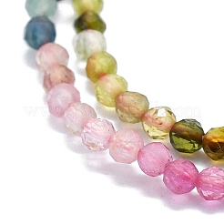 Natural Multicolor Tourmaline Beads Strands&nbsp;G-P457-A01-14F