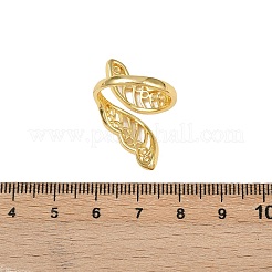 Brass Adjustable Cuff Rings&nbsp;RJEW-C139-16A-G