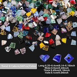 400Pcs 8 Colors Electroplate Glass Beads&nbsp;EGLA-YW0005-07