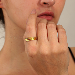 201 Stainless Steel Finger Ring Sets&nbsp;CY7723-2