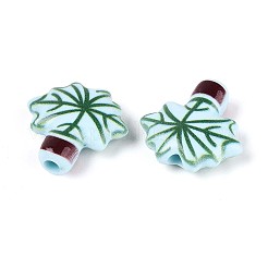 Printed Opaque Acrylic Beads&nbsp;OACR-N152-12A