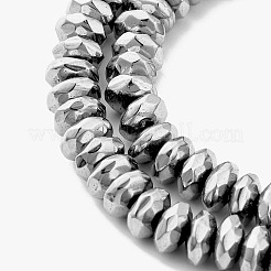 Electroplate Non-magnetic Synthetic Hematite Beads Strands&nbsp;G-J160-D-01