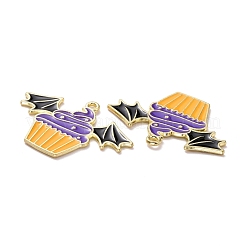 Halloween Alloy Enamel Pendant&nbsp;X-ENAM-B047-01LG