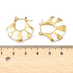 304 Stainless Steel Hoop Earrings&nbsp;EJEW-S267-02G-B