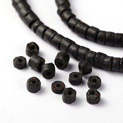 Natural Coconut Column Bead Strands&nbsp;COCB-O001-06