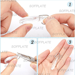 300Pcs 2 Colors Iron Triangle Linking Ring&nbsp;IFIN-SP0001-70