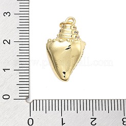 Brass With Cubic Zirconia Pendants&nbsp;KK-Q006-07G