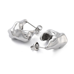 Non-Tarnish 304 Stainless Steel Stud Earrings&nbsp;EJEW-P258-44P