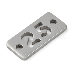 Non-Tarnish 304 Stainless Steel Connector Charms&nbsp;STAS-L279-020P