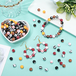 200Pcs 8 Styles Handmade Polymer Clay Beads&nbsp;CLAY-PA0001-10