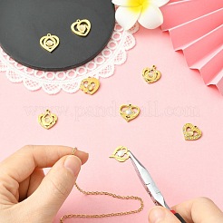 304 Stainless Steel Pendants&nbsp;STAS-CJ0003-42