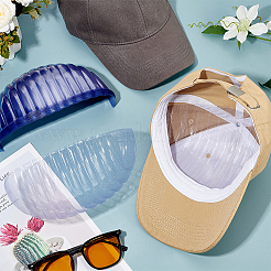 PVC Half Hat Stay Baseball Cap Holder&nbsp;AJEW-WH0314-431